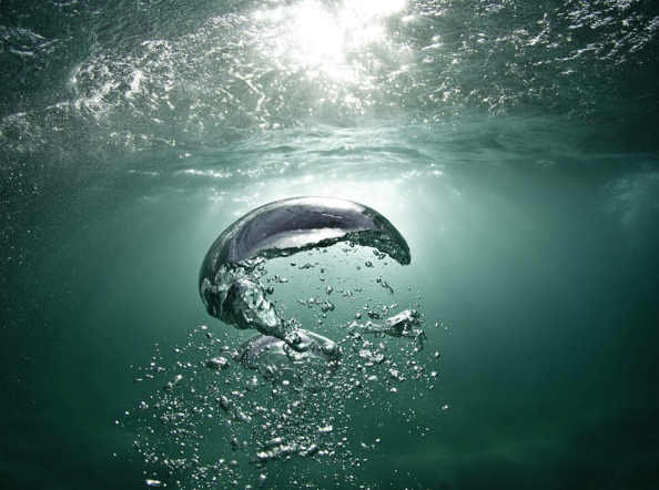Ocean Air Bubble (Mark Tipple, National Geographic)